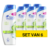 Aanbieding: Head & Shoulders Shampoo - Apple Fresh  (6 flessen - 400 ml)