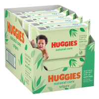 Huggies billendoekjes | Natural Care | Aloe vera | 560 doekjes (10x 56 stuks)  SHU00039