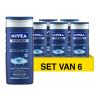 Aanbieding: Nivea Cool Kick douchegel for men (6 stuks - 250 ml)