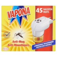 Vapona anti-muggen stekker | Geschikt tot 45 nachten  SVA00038